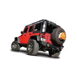 Échappement Borla Axle-Back S-Touring Noir Chrome Jeep Wrangler JK V6 3.6L 12-18