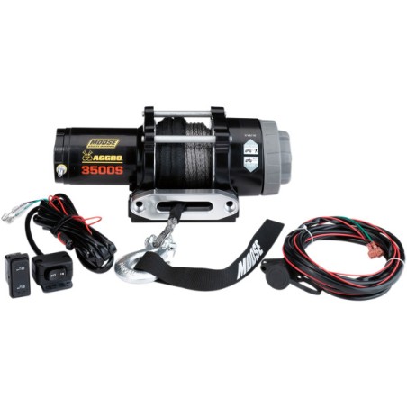 Elektrische Winde Zugelassenes 1587 Kg Synthetisches Kabel für UTV/ATV