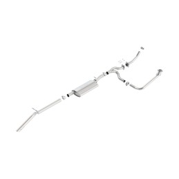 Exhaust Borla Cat-Back S-Type Climber Jeep Wrangler JKU 12-18