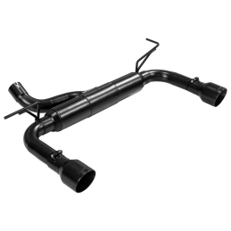 Auspuff Flowmaster Outlaw Axle-Back Dual Schwarz Jeep Wrangler JK V6 3.6L 12-18