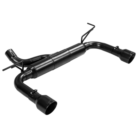 Échappement Flowmaster Outlaw Axle-Back Dual Noir Jeep Wrangler JK V6 3.6L 12-18