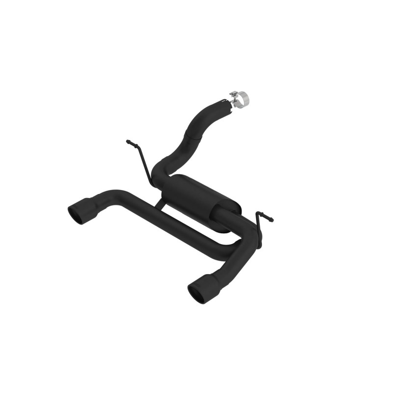 Exhaust Borla Axle-Back S-Type Dual Black Jeep Wrangler JL V6 3.6L 18-24