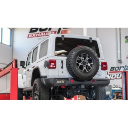 Auspuff Borla Axle-Back S-Type Dual Schwarz Jeep Wrangler JL L4 2.0L 18-24