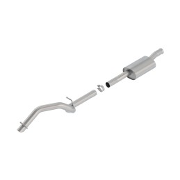 Auspuff Borla Cat-Back 2.75" S-Type Climber Jeep Wrangler JL L4 2.0L 18-24