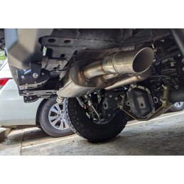 Exhaust Corsa Axle-Back Sport 2.5" Turn Downs Polished Jeep Wrangler JL V6 3.6L 18-24