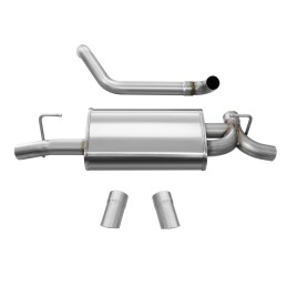 Exhaust Corsa Axle-Back Sport 2.5" Turn Downs Polished Jeep Wrangler JL V6 3.6L 18-24