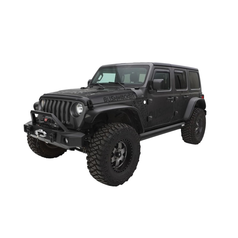 Kotflügel Bushwacker Flat-Style Jeep Wrangler JL L4 2.0L 18-24