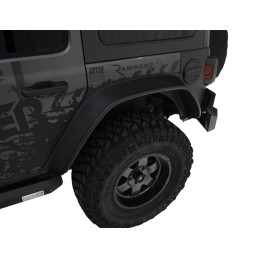 Kotflügel Bushwacker Flat-Style Jeep Wrangler JL V6 3.6L 18-24