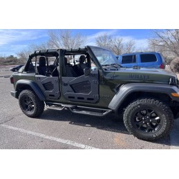 Set Porte Hard Rock Doors Offroad Jeep Wrangler JL L4 2.0L 18-24American 4x4 - Accessori e ricambi per Muscle Car Quad e 4x4