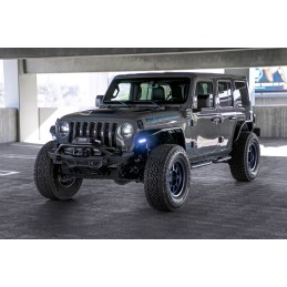 Parafanghi tubolari in acciaio Spec DV8 Offroad Jeep Wrangler JL L4 2.0L 18-24American 4x4 - Accessori e ricambi per Muscle Car Quad e 4x4