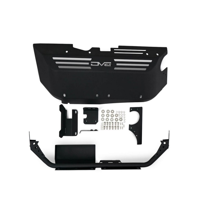 Unterfahrschutz DEF Auspuff Schwarz Jeep Wrangler JL V6 3.6L EcoDiesel 20-24
