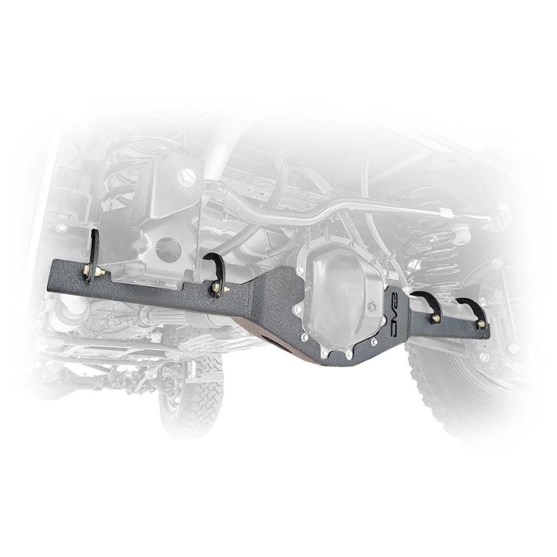 Plaque de couverture différentielle noir Jeep Wrangler JL 18-24