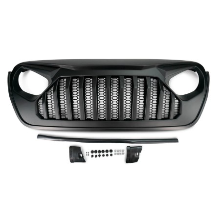 Ersatzgrill Angry Eye Schwarzer Jeep Wrangler JL 18-24