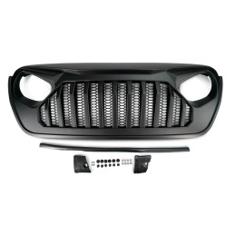 Angry Eye Replacement Grille Black Jeep Wrangler JL 18-24