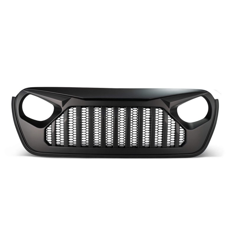 Griglia di ricambio anteriore Angry Eye nera Jeep Gladiator JT V6 3.6L 20-24