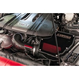 Sistema aspirazione filtro aria Corsa CB Carbon Fiber DryTech 3-D Ford Mustang GT V8 2018-24American 4x4 - Accessori e ricambi per Muscle Car Quad e 4x4