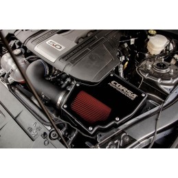 Système d'admission filtre a air Corsa Closed Box DryTech 3-D Ford Mustang GT V8 2018-24