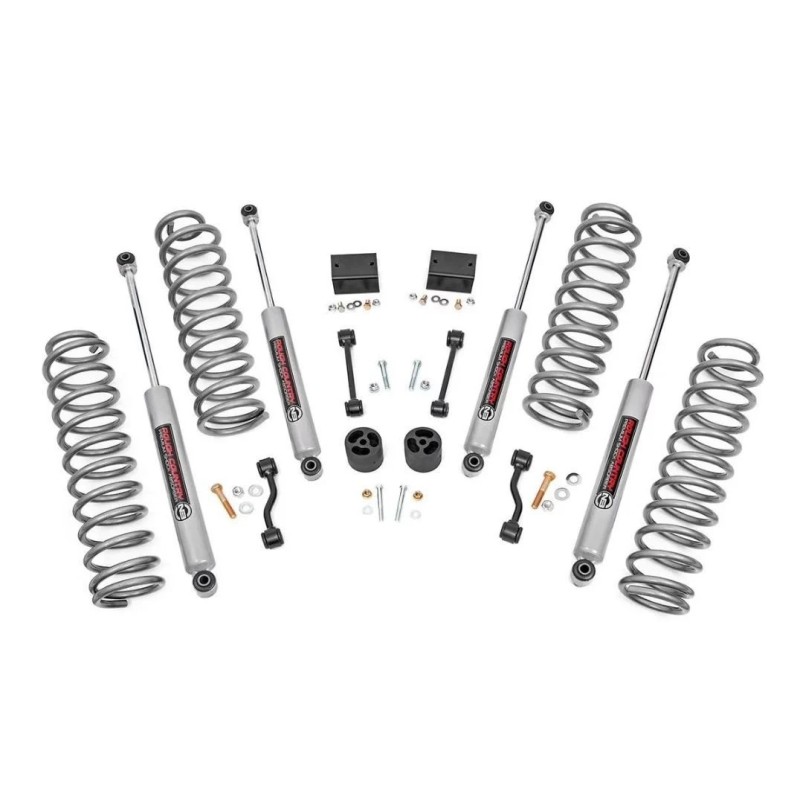 Kit di rialzo sospensioni Rough Country N3 2,5" Jeep Wrangler JL 4 porte 18-23