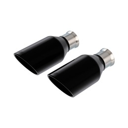 Black Chrome tips for exhausts Borla RAM 1500 TRX 2021-24