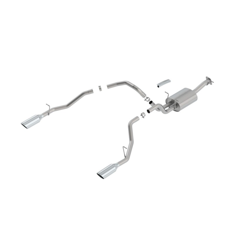Auspuffsystem Borla Cat-Back Dual ATAK Angle-Cut Chr RAM 1500 5.7L V8 2019-24
