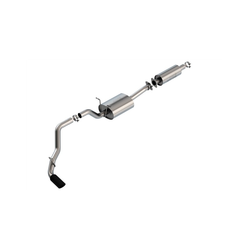 Auspuffsystem Borla Cat-Back Single S-Type Angle-Cut BC RAM 1500 3.6L V6 2019-24