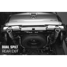 Auspuffsystem Magnaflow Cat-Back Dual Street Series Poliert RAM 1500 5.7L V8 2019-24