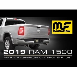 Auspuffsystem Magnaflow Cat-Back Dual Street Series Poliert RAM 1500 5.7L V8 2019-24