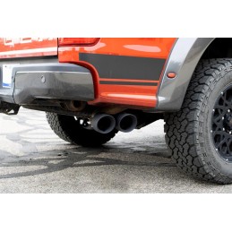 Échappement Roush Cat-Back Embout Noir Ford Ranger L4 2.3L/140 19-23
