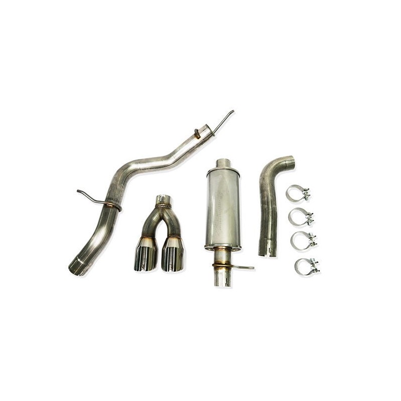 Exhaust System Roush Cat-Back Chrome Tips Ford Ranger L4 2.3L/140 19-23