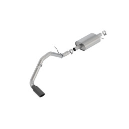 Auspuffsystem Borla Cat-Back Endkappen Schwarz Ford Ranger L4 2.3L/140 19-23