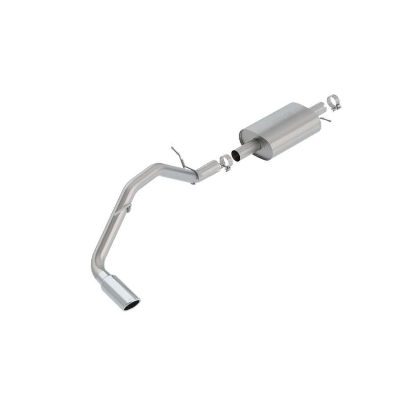 Exhaust System Borla Cat-Back Chrome Tips Ford Ranger L4 2.3L/140 19-23