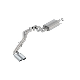 Système d'échappement Borla Cat-Back Double Embout Chrome Ford Ranger L4 2.3L/140 19-23