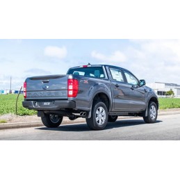 Auspuffsystem Borla Cat-Back Doppel Endkappen Chrom Ford Ranger L4 2.3L/140 19-23