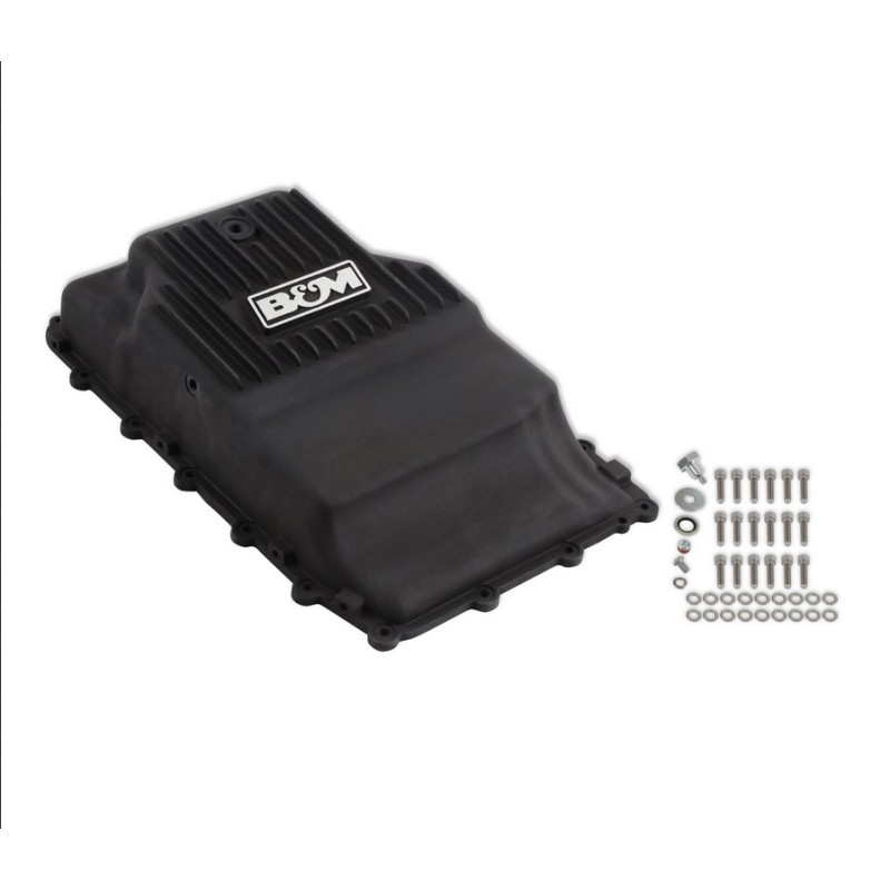Carters profonds de transmission automatique B&M Hi-Tek Noir Ford Ranger L4 2.3L/140 19-23