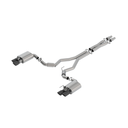 Exhaust Borla S-Type Cat-Back Black Chrome Ford Mustang V8 5.0L/302 2018-23