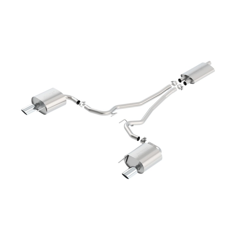 Scarico Borla Cat-Back Omologato ECE Lucido Ford Mustang Ecoboost 2.3L 15-19