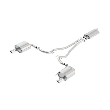 Scarico Borla Cat-Back Omologato ECE Lucido Ford Mustang Ecoboost 2.3L 15-19