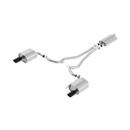 Échappement Borla Cat-Back Approuvé ECE Noir Chrome Ford Mustang Ecoboost 2.3L 15-19