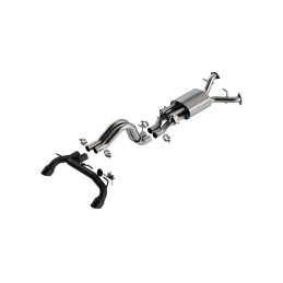 Auspuff Borla ATAK Cat-Back Slant CB Ford Bronco Raptor V6 3.0L 22-24