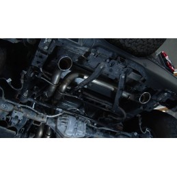 Scarico Borla ATAK Cat-Back Slant cromato Ford Bronco Raptor V6 3.0L 22-24American 4x4 - Accessori e ricambi per Muscle Car Quad e 4x4