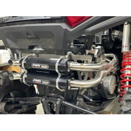 Système d'échappement Trinity 2 en 2 Dual Stage 5 Noir Polaris RZR XP 1000 4X4 2024-25