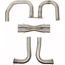 Exhausts System Trinity 2 into 2 Dual Stage 5 Black Polaris RZR XP 1000 4X4 2024-25