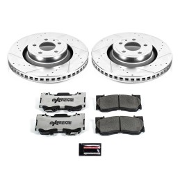 Kit disque et frein avant Hi-Performance Power Stop Z26 Ford Mustang 15-22