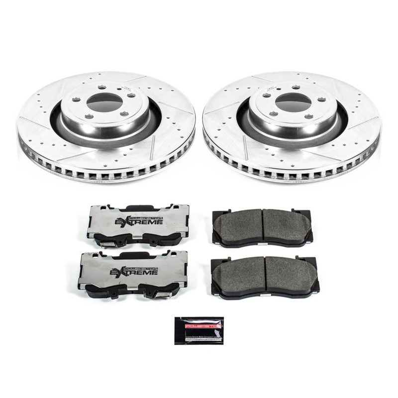 Kit disque et frein avant Hi-Performance Power Stop Z26 Ford Mustang 15-22