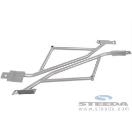 Cadres de bras de commande de suspension arrière Stop the Hop Steeda Ford Mustang 15-22