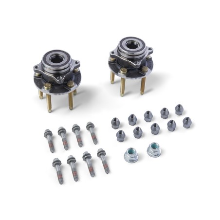 Rear hubs feature upgraded ARP wheel studs Ford Mustang 15-23