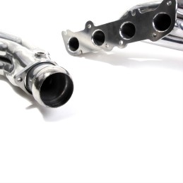Collettori di scarico BBK a lunghezza intera ceramica silver Ford Mustang 11-22American 4x4 - Accessori e ricambi per Muscle Car Quad e 4x4