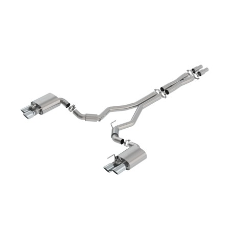 Sistema di scarico Borla S-Type Cat-Back Ford Mustang 18-23 American 4x4 - Accessori e ricambi per Muscle Car Quad e 4x4 3.749,00 $