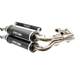 Impianto di scarico Trinity 2 in 2 Dual Stage 5 Nero Polaris RZR XP 1000 4X4 2014-23American 4x4 - Accessori e ricambi per Muscle Car Quad e 4x4