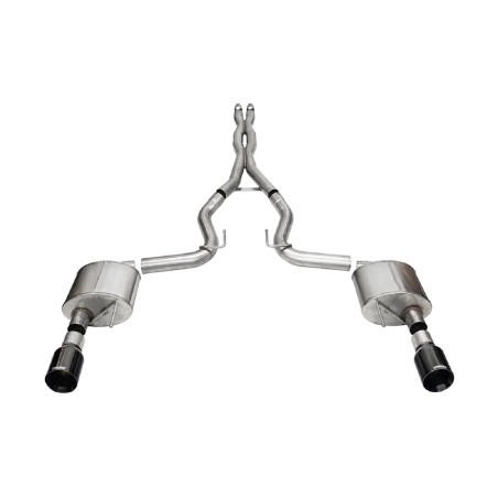 Auspuffanlage System Corsa Xtreme Cat-Back 4.5" Straight Cut Ford Mustang GT 2024